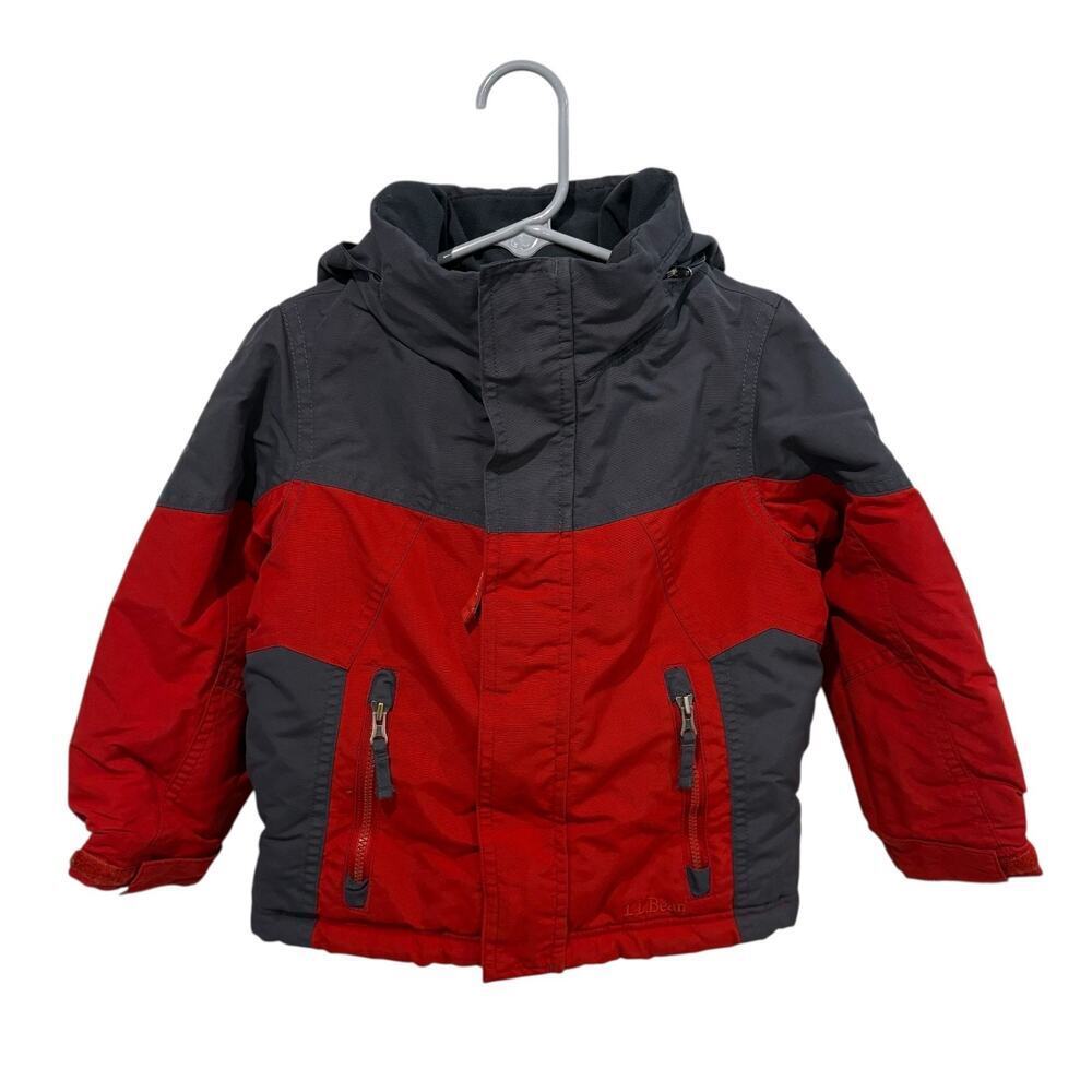 LL Bean Thinsulate Toddler Jacket Grow Cuffs Winter Coat 2T Unisex